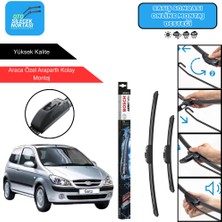 Hyundai Getz Uyumlu 2002-2011 Bosch Aerotwin Araca Özel Ön Silecek Takımı 550-340MM