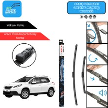 Peugeot 2008 Uyumlu 2013-2019 Bosch Aerotwin Araca Özel Ön Silecek Takımı 650-400MM