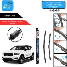 Volvo XC40 Uyumlu 2018-2025 Bosch Aerotwin Araca Özel Ön Silecek Takımı 600-500MM