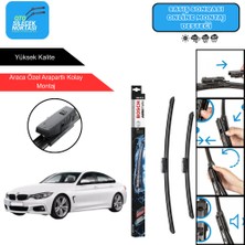 Bmw F32 4serisi Uyumlu 2013-2019 Bosch Aerotwin Araca Özel Ön Silecek Takımı 600-475MM