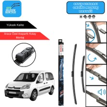 Citroen Berlingo Uyumlu 2008-2018 Bosch Aerotwin Araca Özel Ön Silecek Takımı 650-400MM