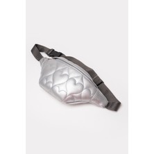 İcone Icone Çocuk Kalp Kapitone Detaylı Bel Çantası