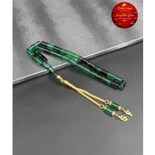 Kişiye Özel Harfli Tasarım Püskül Tasarımlı Kesme Ateş Kehribar Tesbih