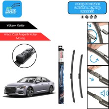Audi A6 Uyumlu 2019-2025 Bosch Aerotwin Araca Özel Ön Silecek Takımı 600-500MM