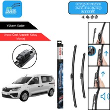 Renault Express Uyumlu 2021-2025 Bosch Aerotwin Araca Özel Ön Silecek Takımı 550-400MM