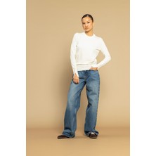 Nisan Triko Bisiklet Yaka Basıc Triko