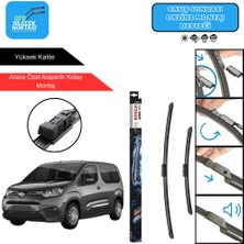 Toyota Proace City Uyumlu 2021-2025 Bosch Aerotwin Araca Özel Ön Silecek Takımı 650-425MM