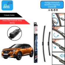 Peugeot 2008 Uyumlu 2020-2025 Bosch Aerotwin Araca Özel Ön Silecek Takımı 600-400MM