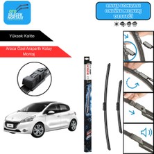 Peugeot 208 Uyumlu 2012-2020 Bosch Aerotwin Araca Özel Ön Silecek Takımı 650-400MM
