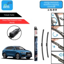 Audi Q3 Uyumlu 2011-2017 Bosch Aerotwin Araca Özel Ön Silecek Takımı 600-500MM