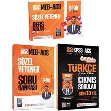 Parlayan Projeler Indeks Akademi 2026 Meb-Ags Sözel Yetenek Video Ders Notları + Soru Bankası + Çıkmış Sorular 3 Lü Set - Berk Ekici