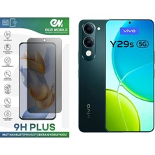 ECR MOBILE Vivo Y29S ile Uyumlu Mat Hayalet (Privacy) 9h Kırılmaz Nano Ekran Koruyucu