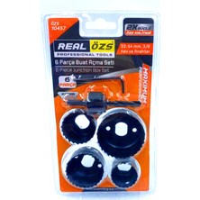 Vanch 6 Parça  Buat Açma Panç Seti 38-54MM- 3/8 Hex - Anahtar (5264)