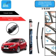 Seat Ibiza Uyumlu 2009-2016 Bosch Aerotwin Araca Özel Ön Silecek Takımı 600-400MM
