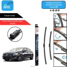 Volvo S60 Uyumlu 2014-2018 Bosch Aerotwin Araca Özel Ön Silecek Takımı 650-500MM