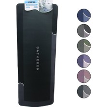 Vanch DİKDÖRTGEN - MAT RENKLER   38X98CM   SU EMİCİ - SİHİRLİ  BANYO PASPASI  ELASTİK (5264)