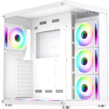 Zoko King 7X120MM Argb Fanlı 600W + Powerlı Gaming Oyuncu Kasası