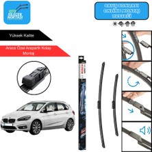 Bmw 2 Active Tourer Uyumlu 2017-2021 Bosch Aerotwin Araca Özel Ön Silecek Takımı 650-475MM
