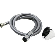 Vanch Gri Plastik Perlatörlü Taharatmatik Hortum  120CM (5264)