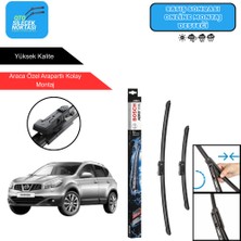 Nissan Qashqai Uyumlu 2007-2013 Bosch Aerotwin Araca Özel Ön Silecek Takımı 600-380MM
