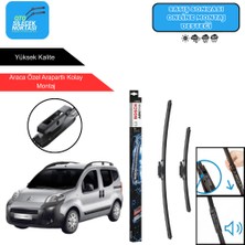 Citroen Nemo Uyumlu 2008-2017 Bosch Aerotwin Araca Özel Ön Silecek Takımı 650-475MM