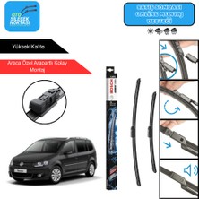 Volkswagen Touran Uyumlu 2010-2014 Bosch Aerotwin Araca Özel Ön Silecek Takımı 600-450MM