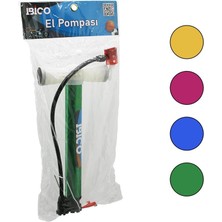Vanch İRAN EL POMPASI  METAL GÖVDE   PLASTİK KOL - ALTLIK   30CM   TOP - BİSİKLET - MOTOR (5264)