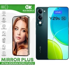 ECR MOBILE Vivo Y29S ile Uyumlu Ayna (Mirror) 9h Kırılmaz Nano Ekran Koruyucu | Ekran Kapalıyken Ayna