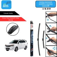 Ssangyong Rodius Uyumlu 2005-2016 Bosch Aerotwin Araca Özel Ön Silecek Takımı 600-450MM