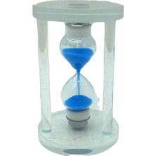Vanch KÜÇÜK CAM KUM SAATİ CAM STANDLI 5 DAKİKA ZAMANLI = ÇAP: 5.8CM-YÜKSEKLİK: 9.8CM (5264)