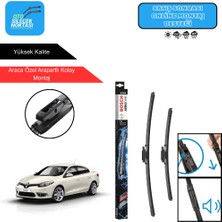 Renault Fluence Uyumlu 2010-2017 Bosch Aerotwin Araca Özel Ön Silecek Takımı 600-400MM