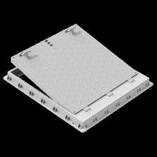 Luxwares 90X100 Menteşeli Rögar Kapağı ve Çerçevesi