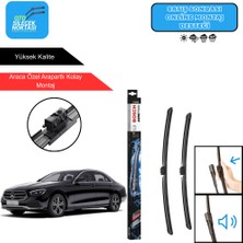 Mercedes E W213 Uyumlu 2016-2023 Bosch Aerotwin Araca Özel Ön Silecek Takımı 600-550MM