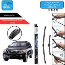 Kia Sorento Uyumlu 2002-2009 Bosch Aerotwin Araca Özel Ön Silecek Takımı 600-450MM