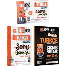 Parlayan Projeler Indeks Akademi 2026 Kpss Türkçe Video Ders Notları + Soru Bankası + Çıkmış Sorular 3 Lü Set - Berk Ekici