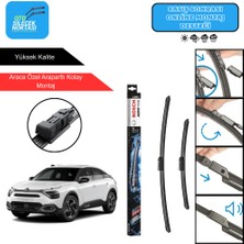 Citroen C4 Uyumlu 2021-2024 Bosch Aerotwin Araca Özel Ön Silecek Takımı 600-400MM