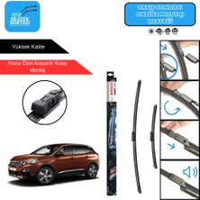 Peugeot 3008 Uyumlu 2017-2024 Bosch Aerotwin Araca Özel Ön Silecek Takımı 700-400MM