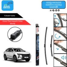 Ds7 Uyumlu 2018-2024 Bosch Aerotwin Araca Özel Ön Silecek Takımı 700-400MM