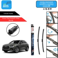 Audi Q3 Uyumlu 2018-2024 Bosch Aerotwin Araca Özel Ön Silecek Takımı 600-500MM