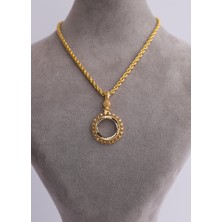 Narin Mücevherat Nar-In Altın Mücevherat Çeyrek Altın Takılabilen Altın Kolye Ucu 05