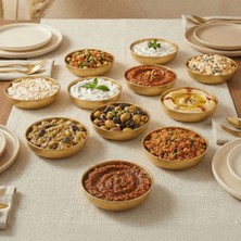 Sarkap Home 12'li Gold Çerezlik Seti