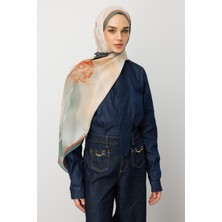 Mooncorn Pure Desen Hebei Ipek Şal