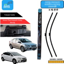 Martigues Ford Focus Iıı  2011> Araca Özel Uyumlu Ön Cam Silecek Takımı 725MM-725MM