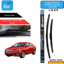 Martigues Opel Insıgnıa 2008 Araca Özel Uyumlu Ön Cam Silecek Takımı 600MM-450MM