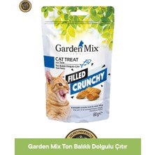 Garden Mix Filled Crunchy Ton Balık Dolgulu Çıtır Kedi Ödülü 60 gr