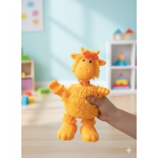 OEM Dans Eden Pilli Zürafa Figürlü Oyuncak – 2 Modlu Hareketli Hayvan Oyuncağı