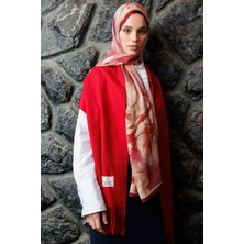 Mooncorn Rose Desen Hebei Ipek Şal