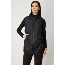 On Fashion On Yanları Bağlamalı Kapitone Yelek