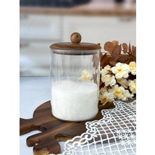 Mien Akasya Top Kulp Cam Kavanoz 1150 mL