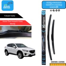 Martigues Mazda Cx-5  2011 Araca Özel Uyumlu Ön Cam Silecek Takımı 600MM-450MM